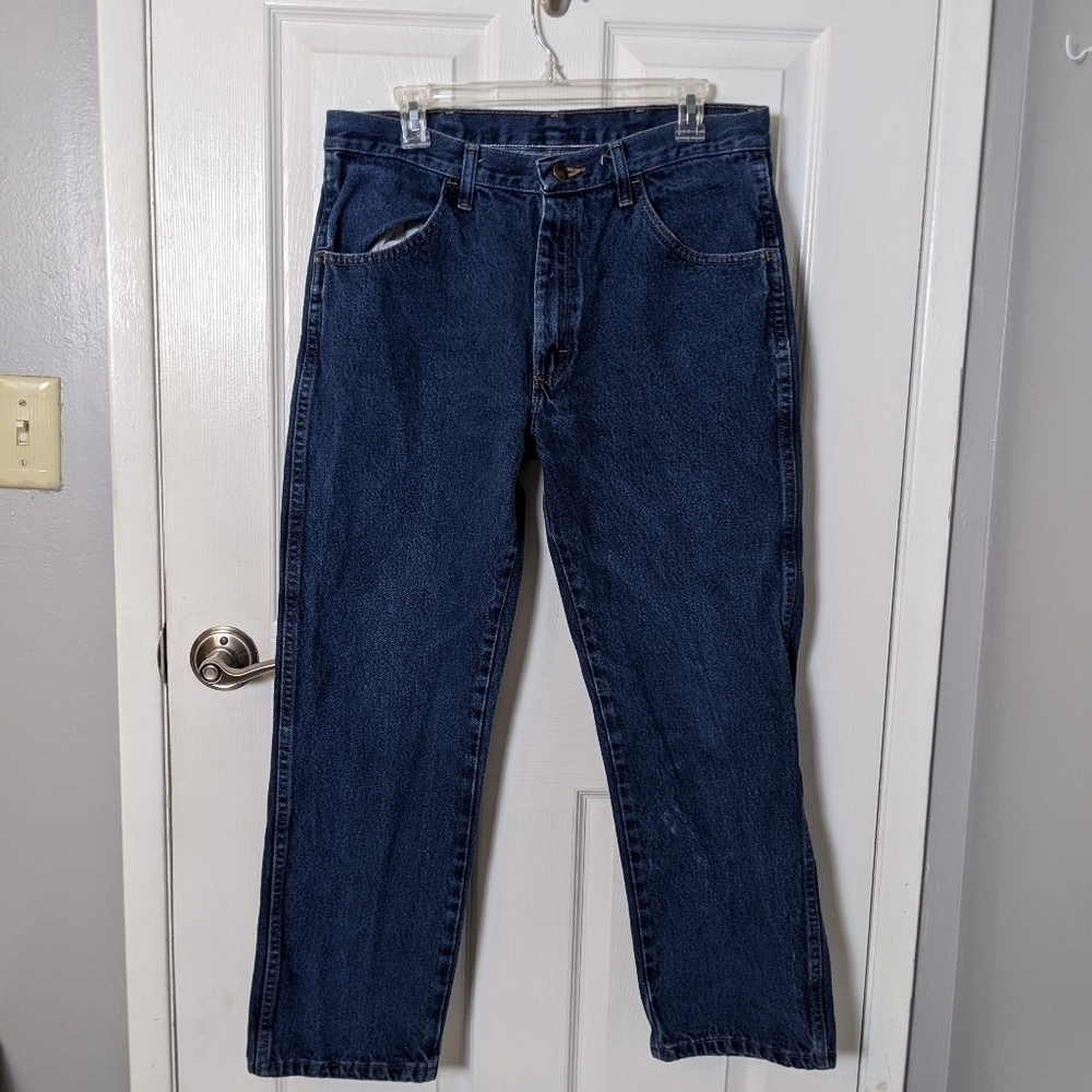 New Classic Fit‎ 100% Cotton Medium Wash Men's Jeans from Rustler Size 34x29